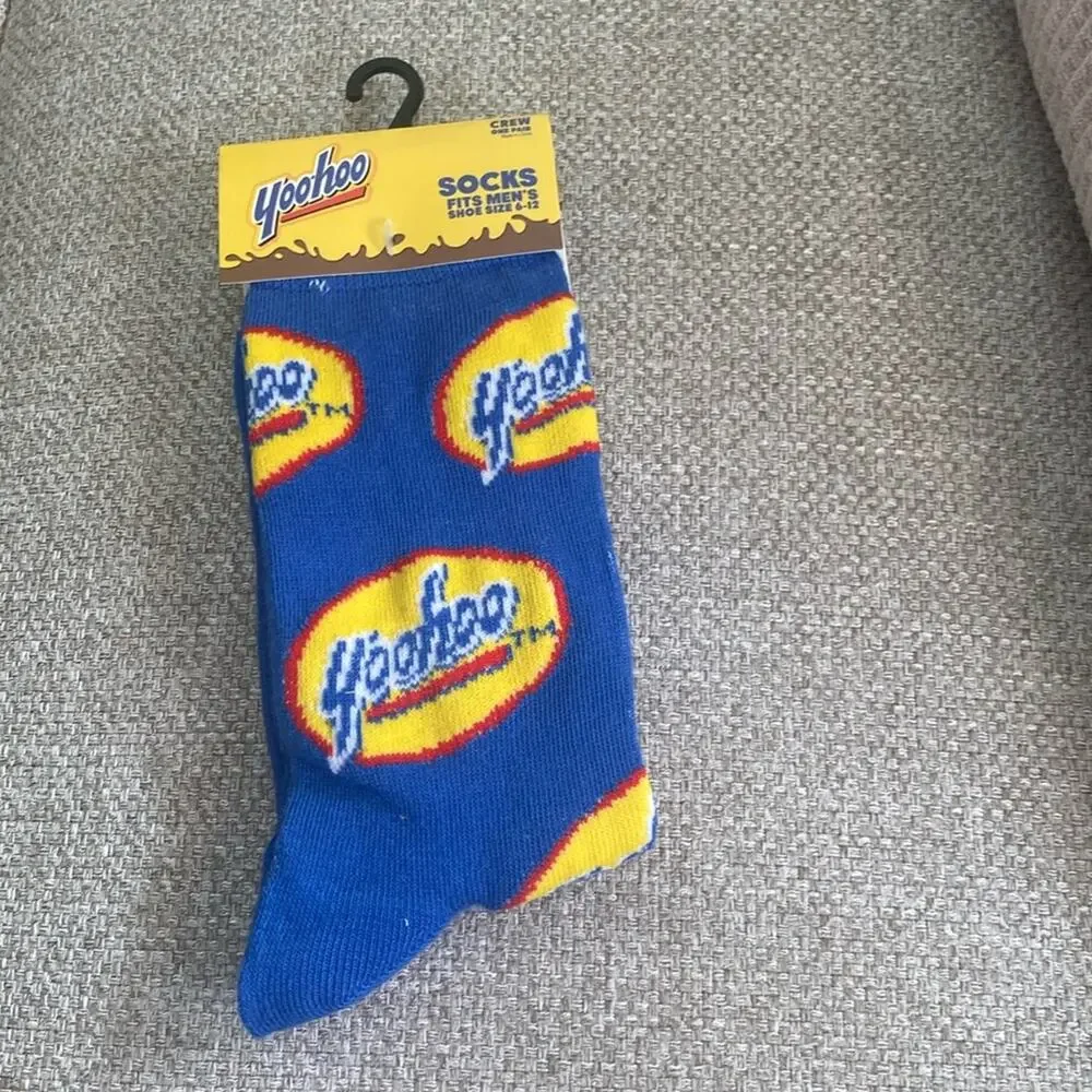 yoohoo chocolate Novelty Crew Socks